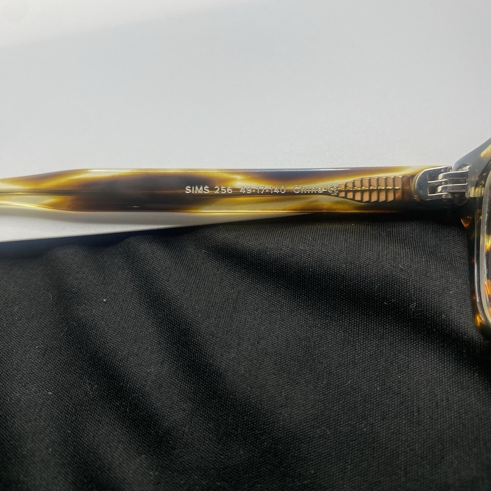 Warby Parker Eyeglasses FRAME ONLY Sims 256 49-17-140 Brown Tortoise 807 - Picture 14 of 15